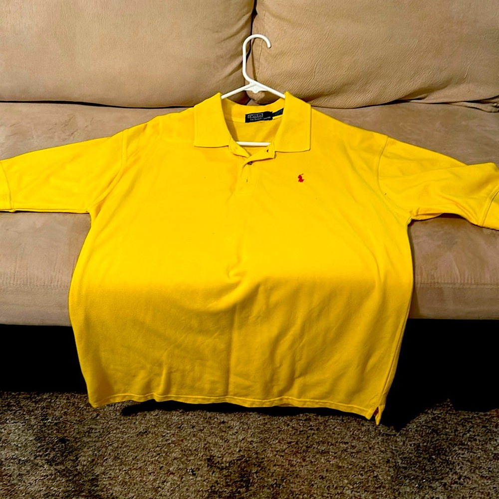 Selling these polo shirts I no longer need, since I have shrunk in size to a M.
